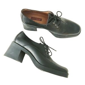 Harley-Davidson Black Heeled Shoes